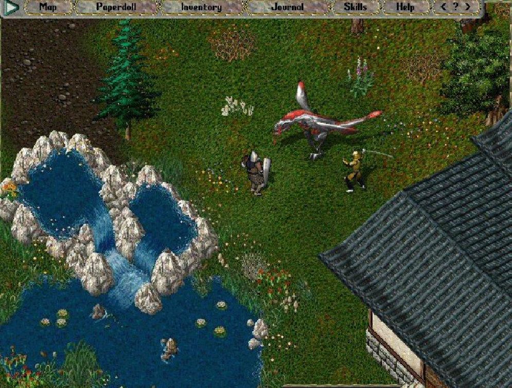 Screenshot ze hry Ultima Online: Samurai Empire - Recenze-her.cz