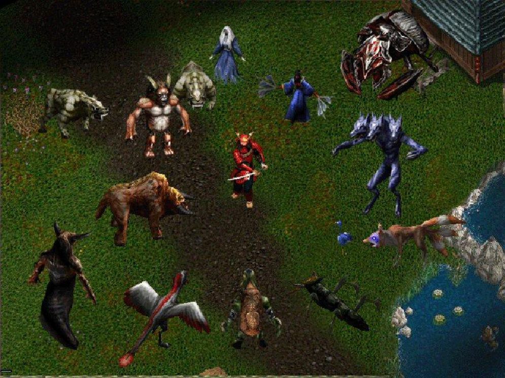 Screenshot ze hry Ultima Online: Samurai Empire - Recenze-her.cz