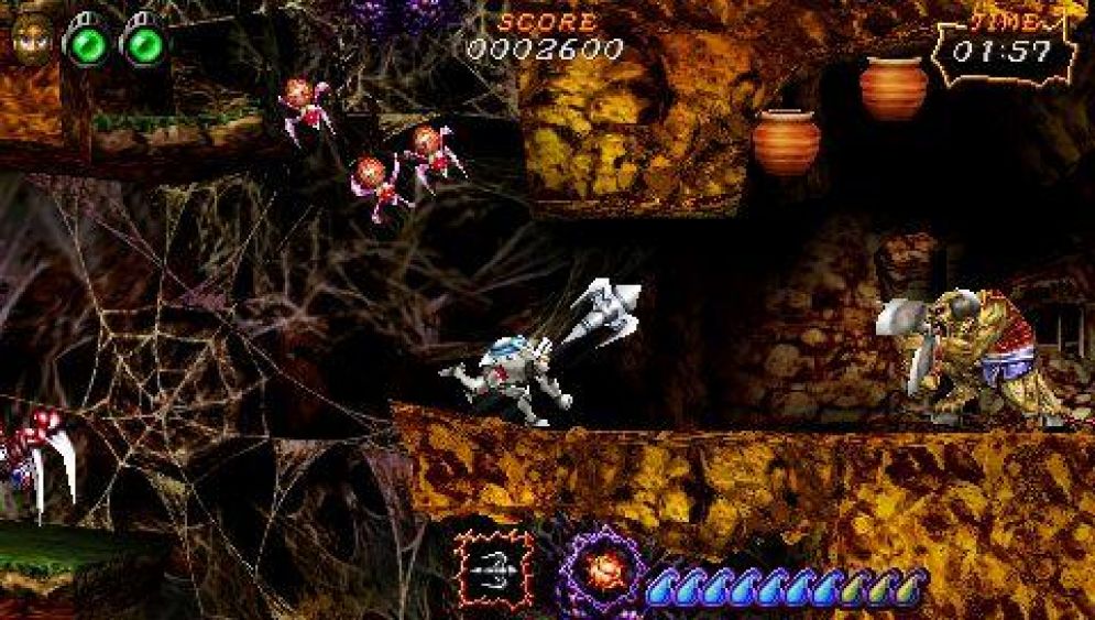 Screenshot ze hry Ultimate Ghosts n Goblins - Recenze-her.cz