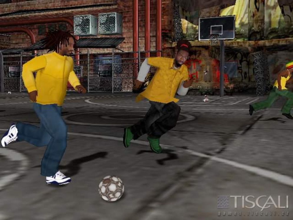 Screenshot ze hry Urban Freestyle Soccer - Recenze-her.cz