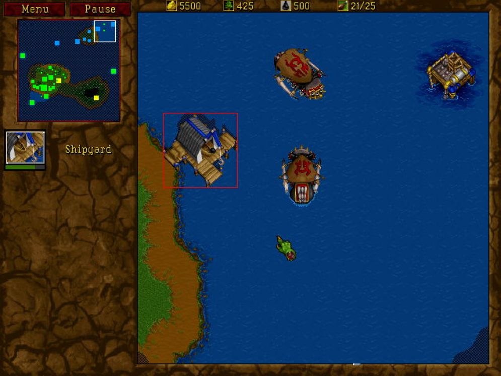 Screenshot ze hry Warcraft 2 Battle.net Edition - Recenze-her.cz