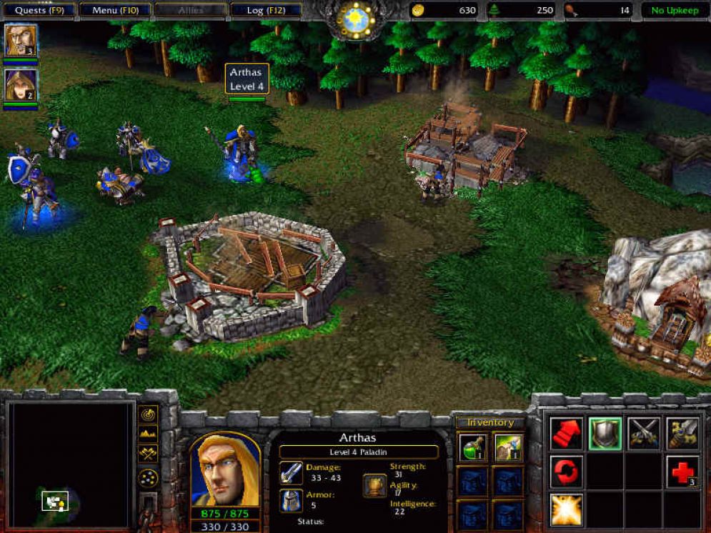 Screenshot ze hry Warcraft 3: Reign Of Chaos - Recenze-her.cz