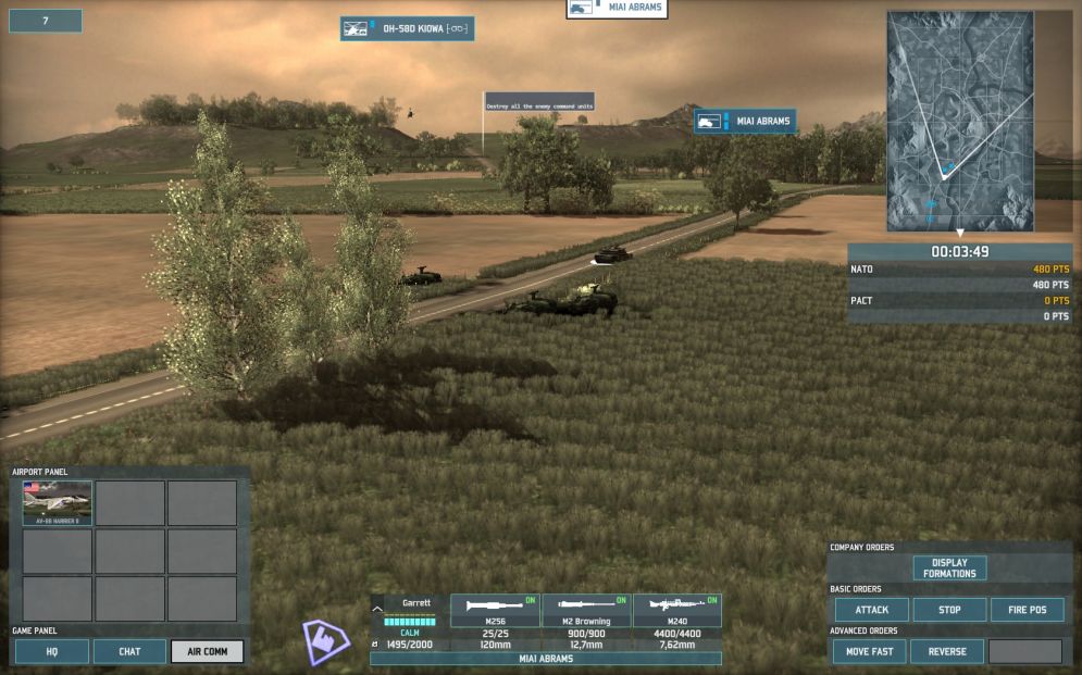 Screenshot ze hry Wargame 2: Airland Battle - Recenze-her.cz