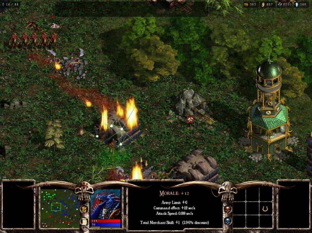 Screenshot ze hry Warlords Battlecry III - Recenze-her.cz