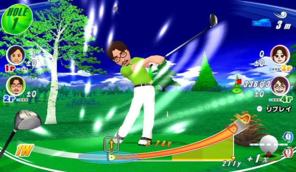 Screenshot ze hry We Love Golf - Recenze-her.cz