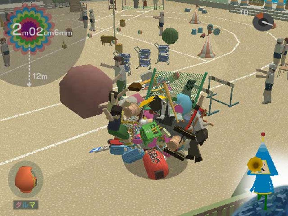 Screenshot ze hry We Love Katamari - Recenze-her.cz