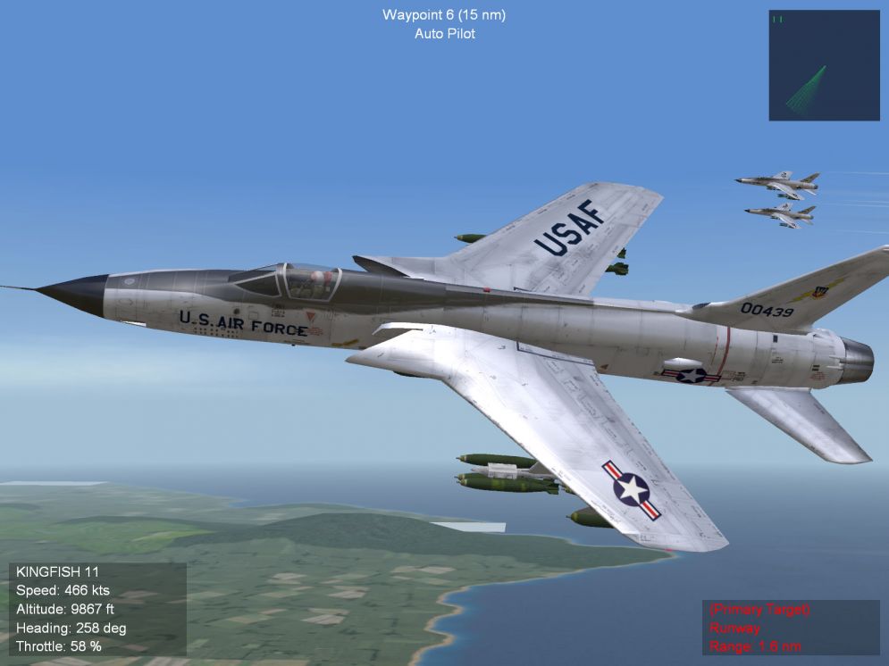 Screenshot ze hry Wings Over Vietnam - Recenze-her.cz