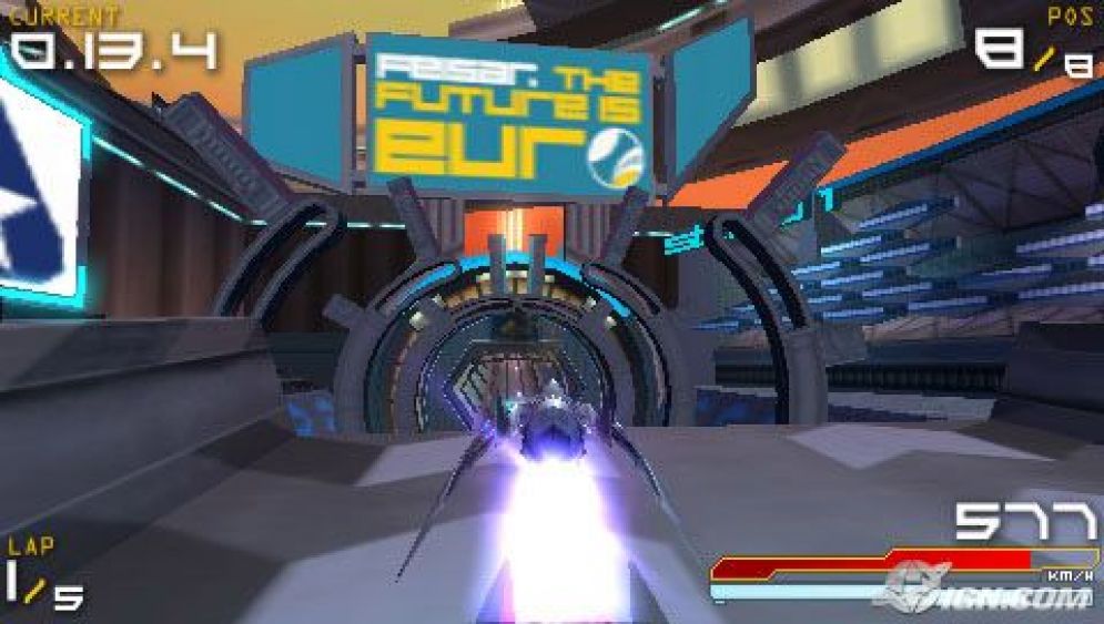 Screenshot ze hry Wipeout Pure - Recenze-her.cz