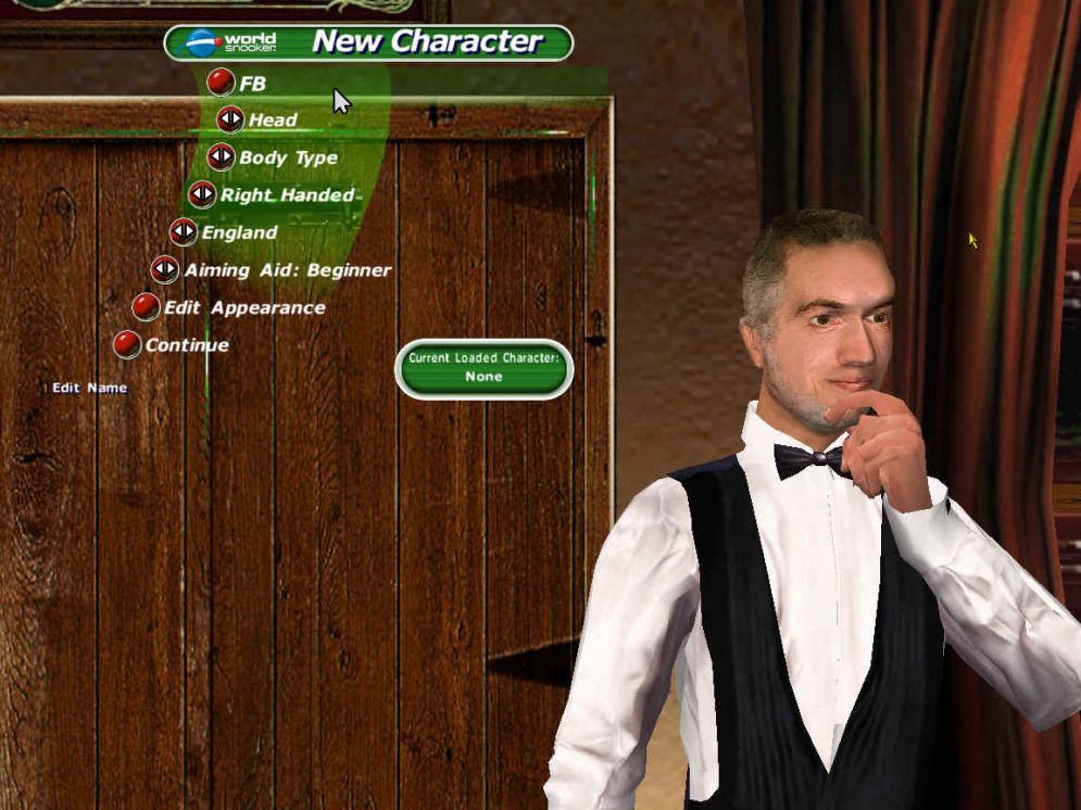 Screenshot ze hry World Championship Snooker 2003 - Recenze-her.cz