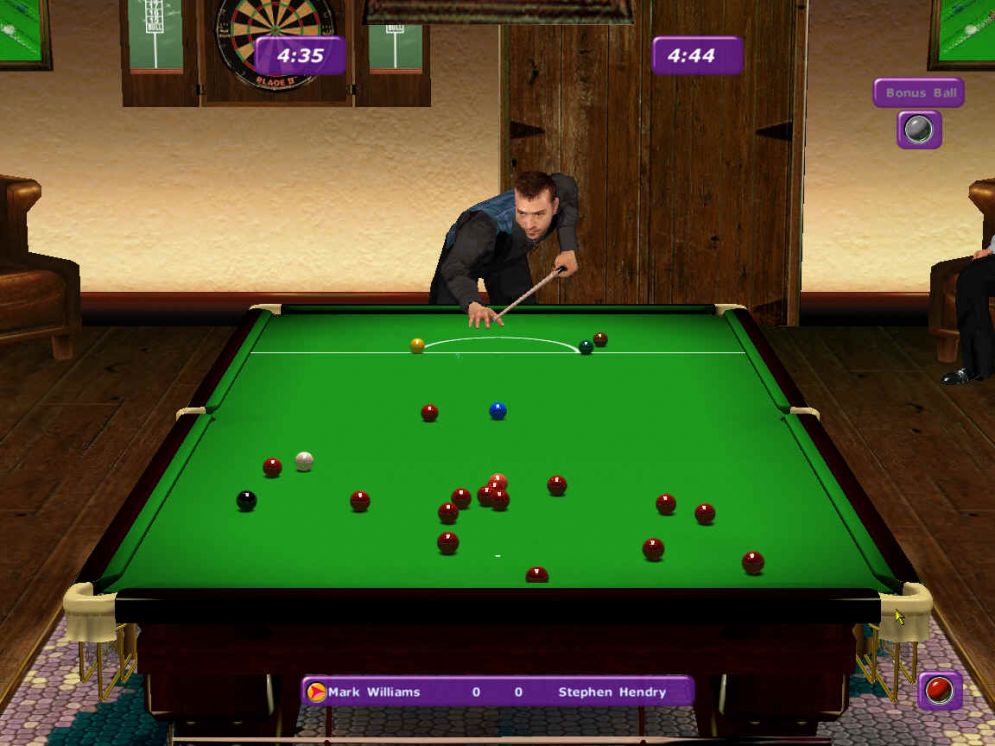 Screenshot ze hry World Championship Snooker 2003 - Recenze-her.cz