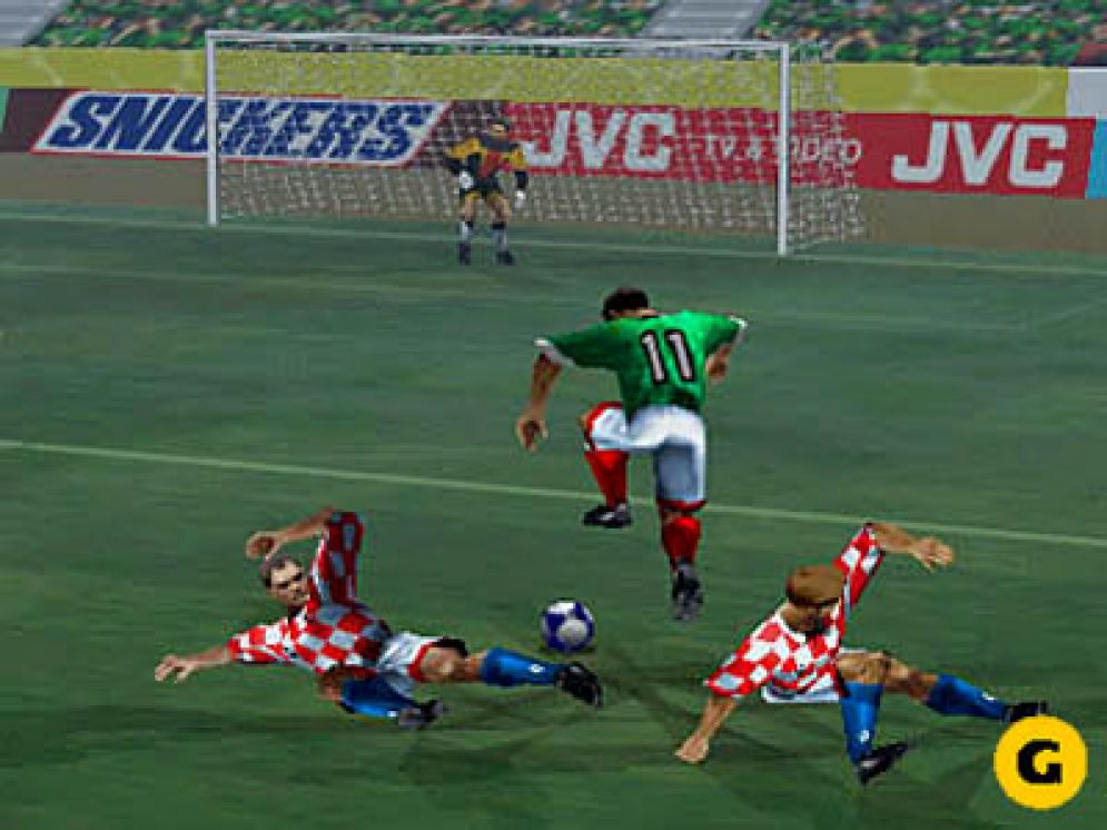 Screenshot ze hry World Cup 98 - Recenze-her.cz