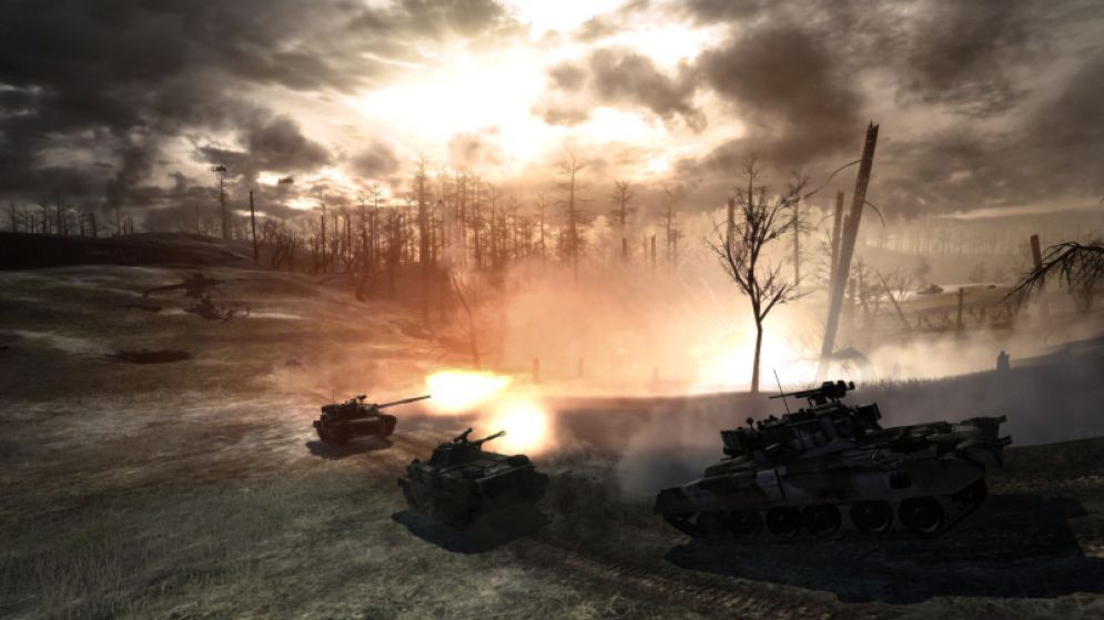 Screenshot ze hry World in Conflict: Soviet Assault - Recenze-her.cz