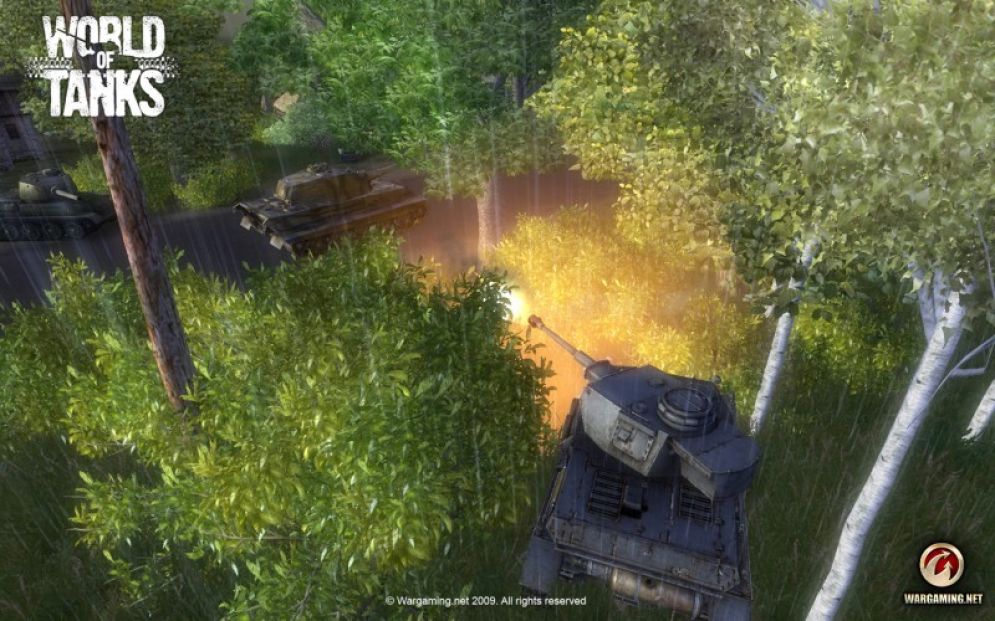 Screenshot ze hry World of Tanks - Recenze-her.cz