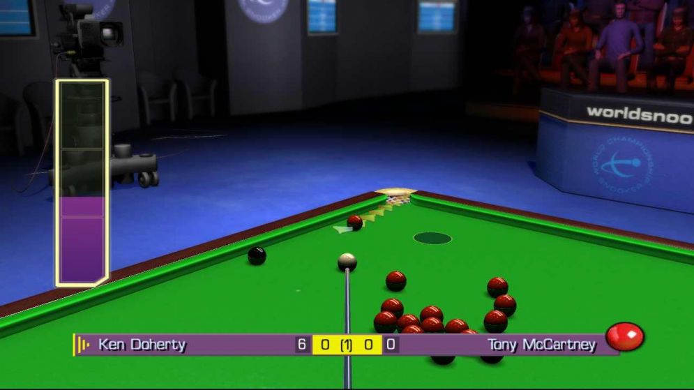 Screenshot ze hry World Pool Championship 2007 - Recenze-her.cz