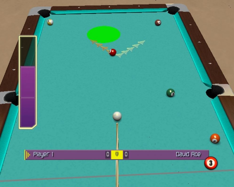 Screenshot ze hry World Snooker Championship 2007 - Recenze-her.cz