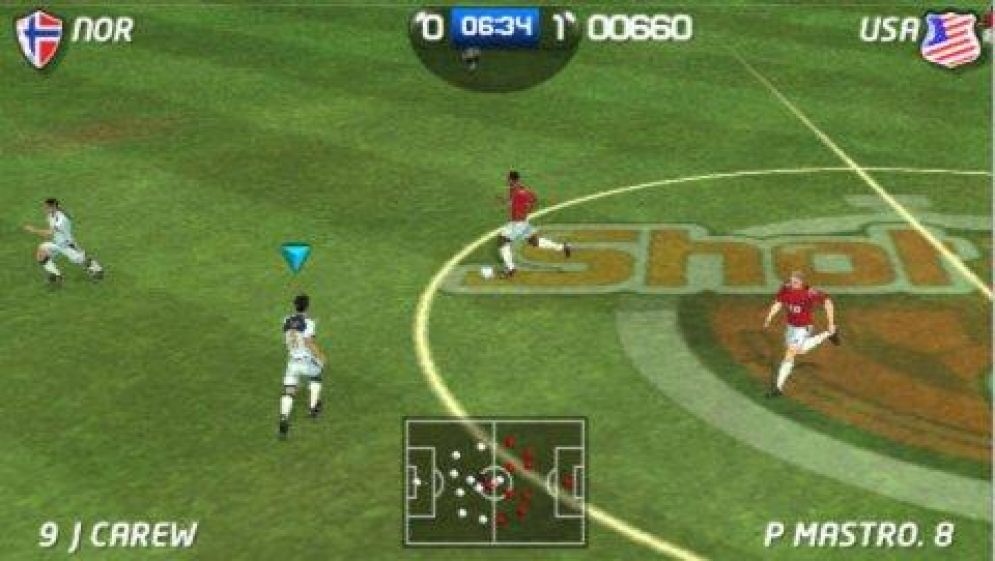 Screenshot ze hry World Tour Soccer 2 - Recenze-her.cz