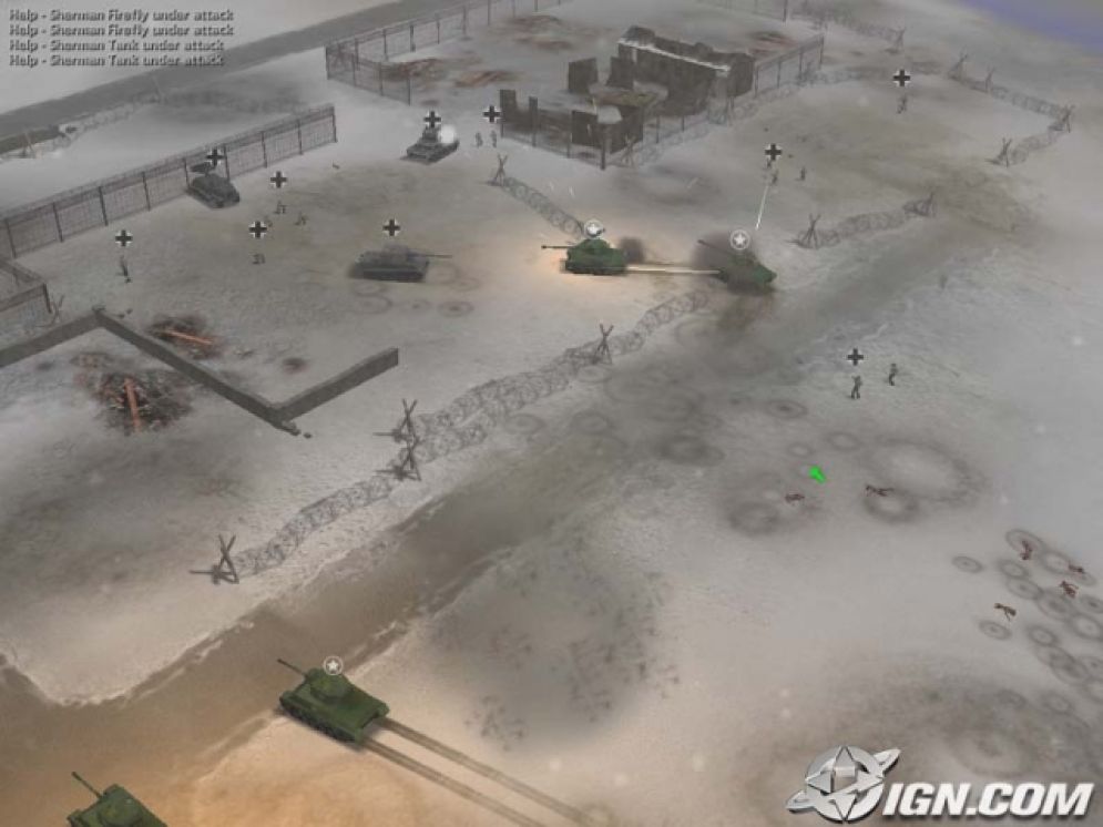 Screenshot ze hry World War 2: Frontline Command - Recenze-her.cz