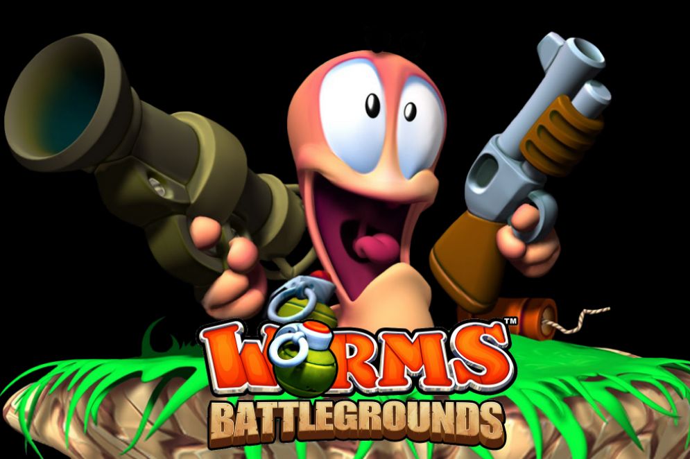 Screenshot ze hry Worms Battlegrounds - Recenze-her.cz