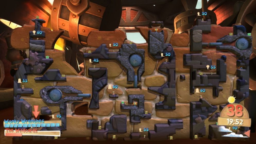 Screenshot ze hry Worms: Clan Wars - Recenze-her.cz