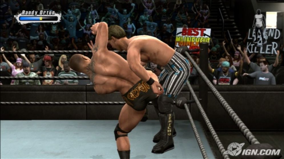 Screenshot ze hry WWE SmackDown! vs. RAW 2009 - Recenze-her.cz