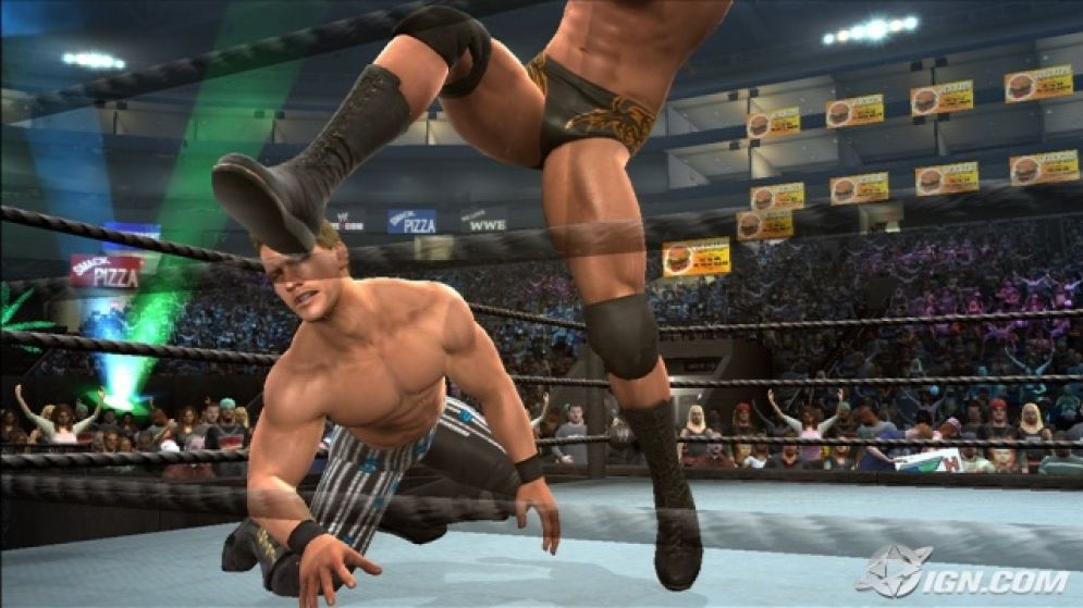 Screenshot ze hry WWE SmackDown! vs. RAW 2009 - Recenze-her.cz