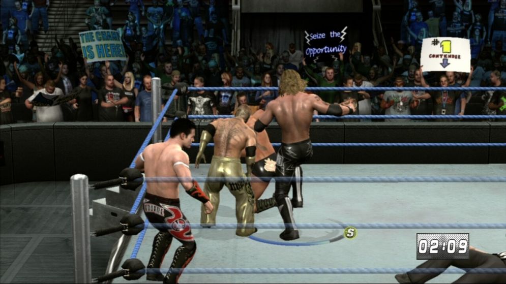 Screenshot ze hry WWE SmackDown! vs. RAW 2010 - Recenze-her.cz