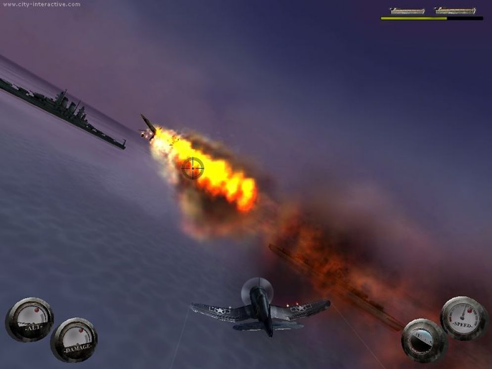 Screenshot ze hry WWII Fighter Pilot - Recenze-her.cz