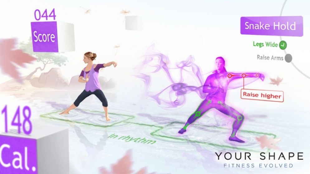 Screenshot ze hry Your Shape: Fitness Evolved - Recenze-her.cz