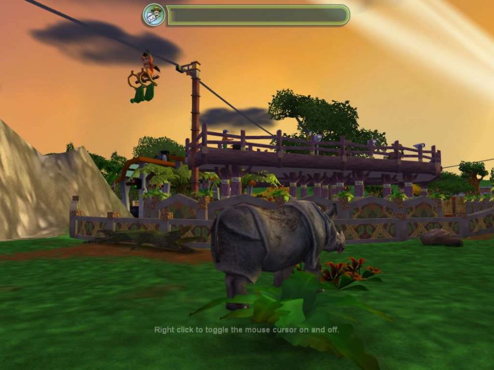 Screenshot ze hry Zoo Tycoon 2: Endangered Species - Recenze-her.cz