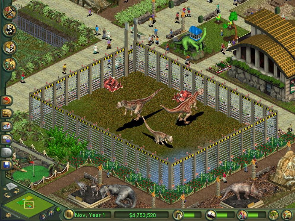 Screenshot ze hry Zoo Tycoon: Dinosaur Digs - Recenze-her.cz