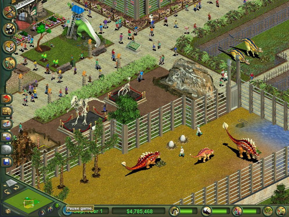 Screenshot ze hry Zoo Tycoon: Dinosaur Digs - Recenze-her.cz